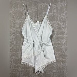 Vintage Melody Lingerie One Piece Blouse Slip Women Size M